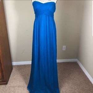 J. CREW Strapless maxi dress